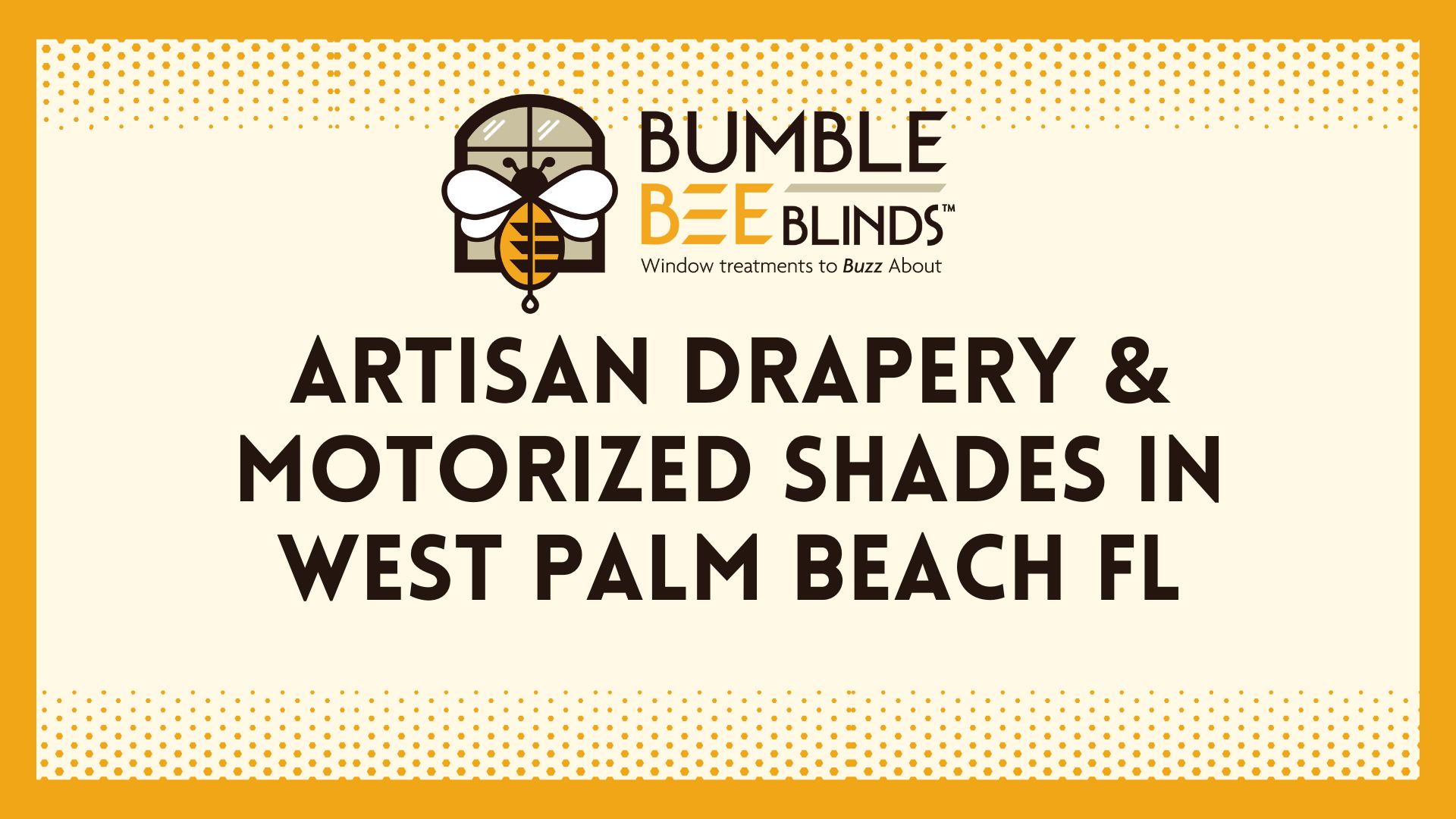 Artisan Drapery & Motorized Shades in West Palm Beach FL